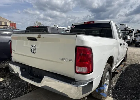 2018 Ram 1500 Express 4X4 6'4 Box from USA, damaged, VIN 1C6RR7FGXJS282588